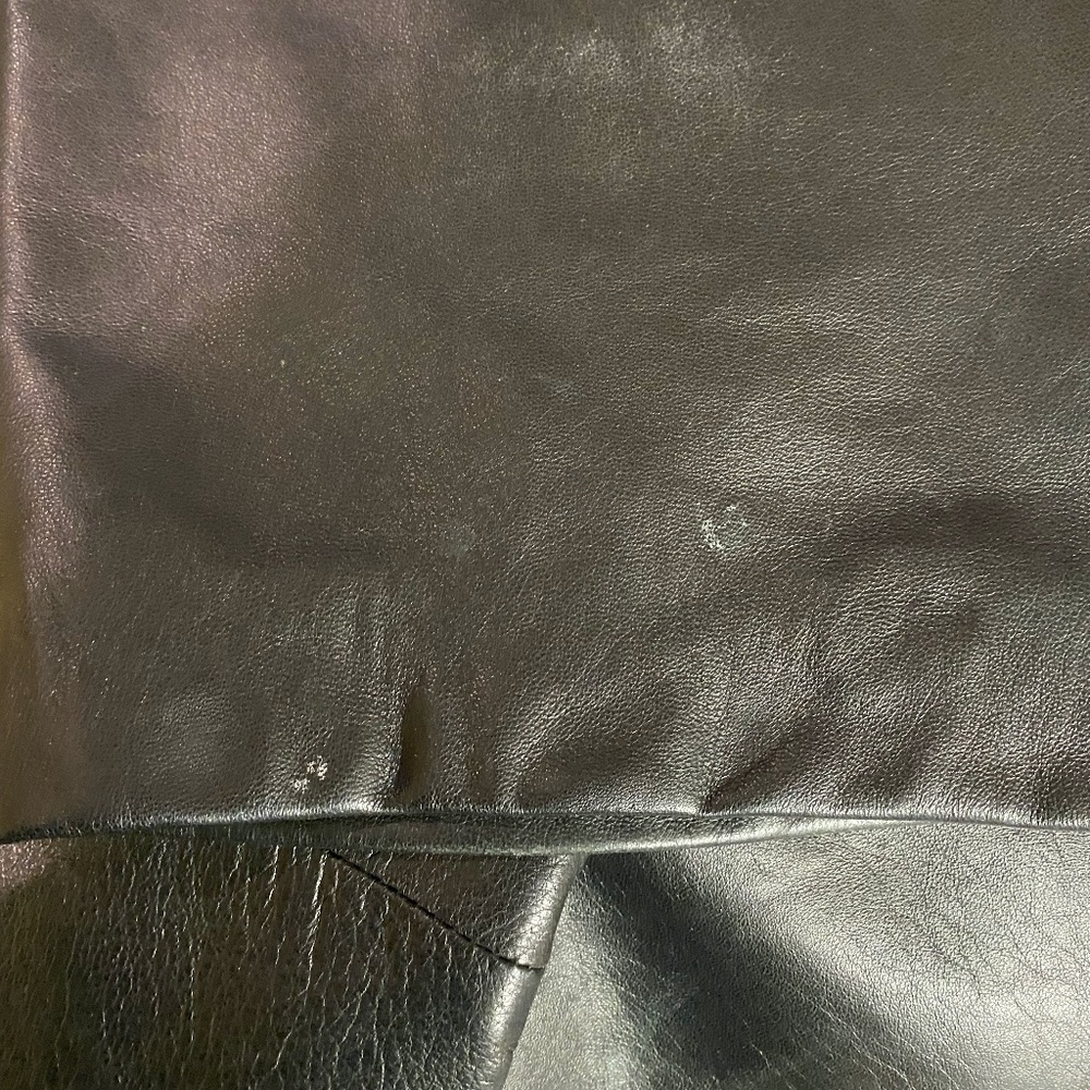 Vintage Danier Leather cropped coat and pants ensemble - Picture 10 of 10